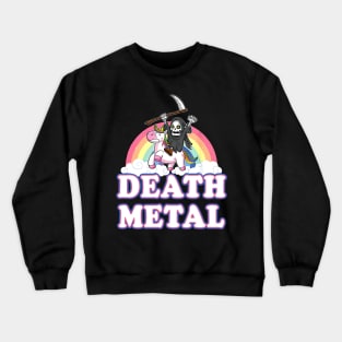 Death Metal Rock Music Rainbow Crewneck Sweatshirt